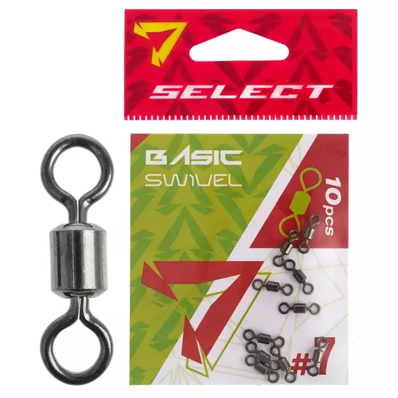 Вертлюжок Select Basic Swivel #7 (10 шт / уп), Размер: #7 (11 мм), фото 
